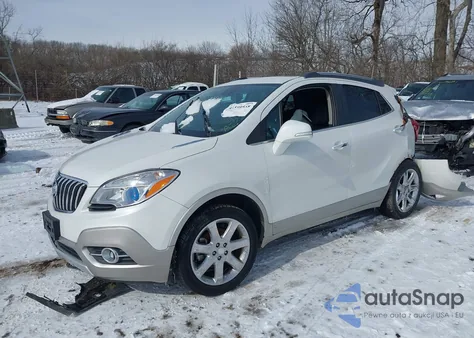 2014 Buick Encore Leather from USA, damaged, VIN KL4CJCSBXEB668002